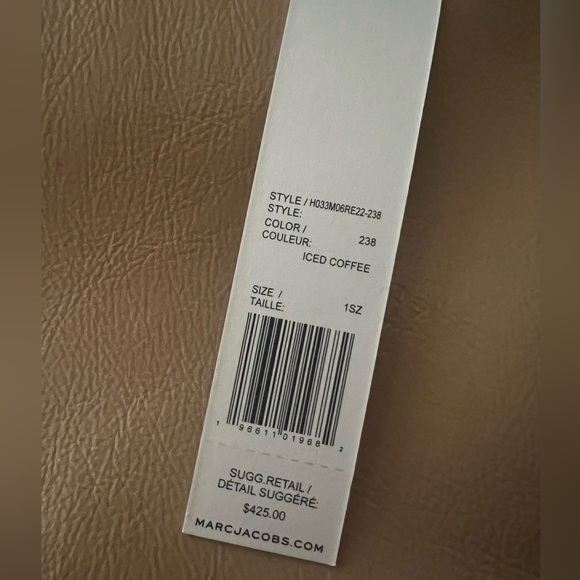 Marc Jacobs Faux fur trim mini tote NWT retail $425 - Picture 4 of 7